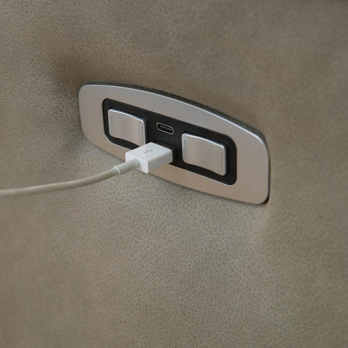 Narwhal Place Reclining Sectional with Storage Console