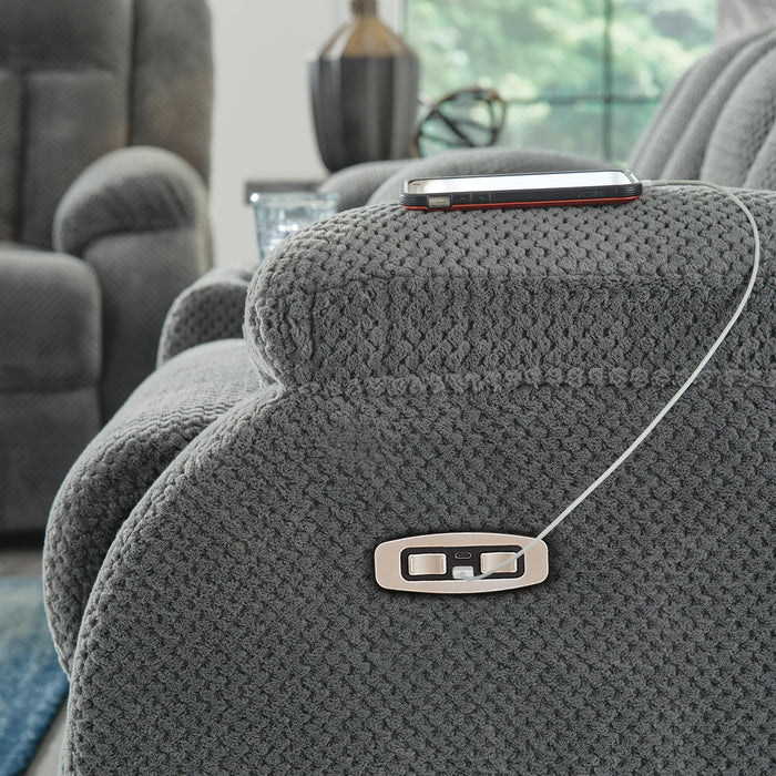 Observation Power Reclining Loveseat with Console