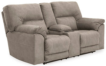 Cavalcade Reclining Loveseat with Console