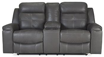 Jesolo Reclining Loveseat with Console