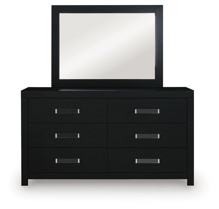 Maeling Dresser and Mirror