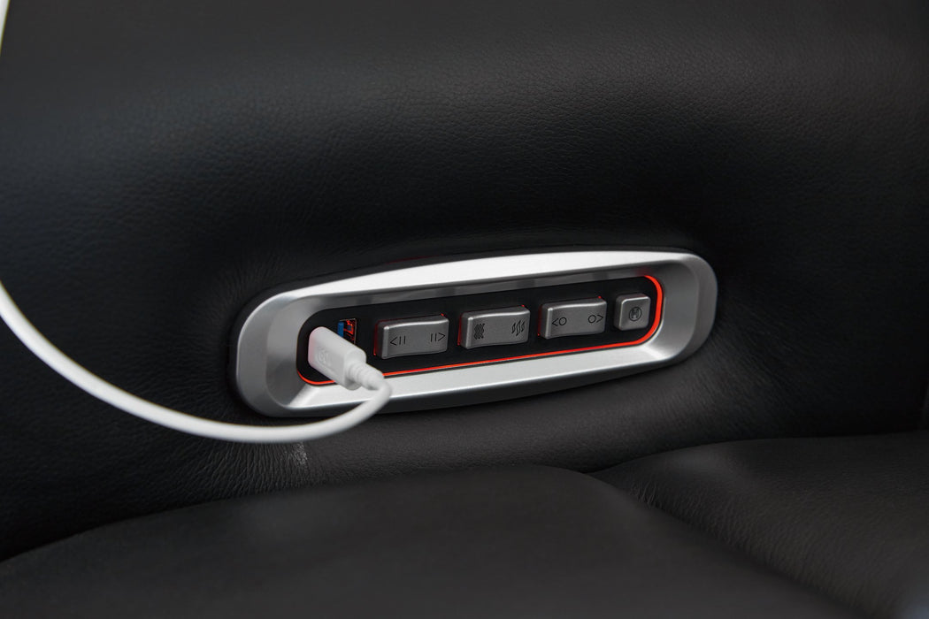 5Z-Comfort Power Reclining Loveseat with Console